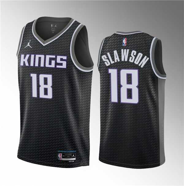Men's Sacramento Kings #18 Jalen Slawson Black 2023 Draft Statement Edition Stitched Jersey Dzhi ,We sell and wholesale Men's Sacramento Kings #18 Jalen Slawson Black 2023 Draft Statement Edition Stitched Jersey Dzhi  on line form chian!